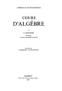 J Querre — Cours d'algebre