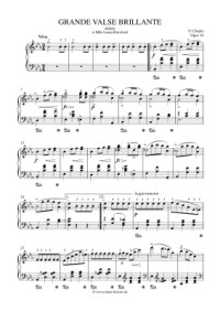 Chopin Frederic. — 19 Waltzes