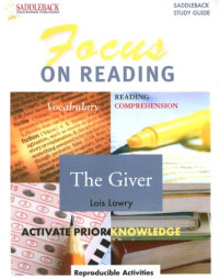 Terry House — The Giver (Saddleback Focus on Reading Study Guides)