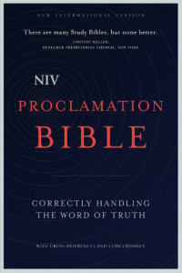 Zondervan — Niv, Proclamation Bible: Correctly Handling the Word of Truth