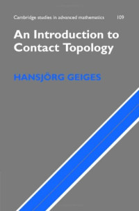 Hansjörg Geiges — An introduction to contact topology