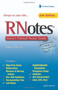 Ehren Myers — Rnotes: Nurse's Clinical Pocket Guide