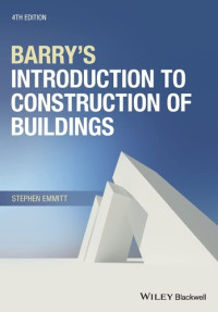 Stephen Emmitt — Barry's Introduction to Construction of Buildings