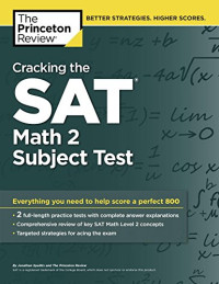 Princeton Review — Cracking the SAT Math 2 Subject Test