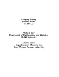 Barr M. — Category theory
