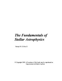 George W. Collins — Fundamentals of stellar astrophysics