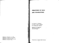 F. E., Jr. Richart — Vibrations of Soils and Foundations (Civil Engineering)