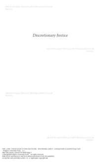 Lesley Paik — Discretionary Justice: Looking Inside a Juvenile Drug Court