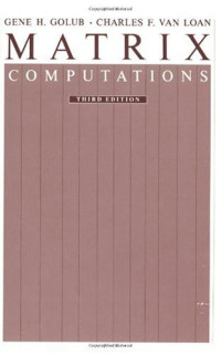 Gene H. Golub, Charles F. Van Loan — Matrix computations