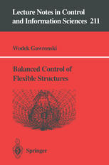 Wodek Gawronski Dr (auth.), Wodek Gawronski Dr (eds.) — Balanced Control of Flexible Structures