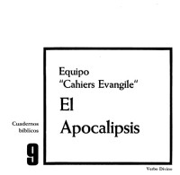 Equipo Cahiers Evangile; Nicolas Darrical (tr.) — El Apocalipsis