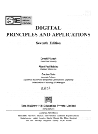 Donald P. Leach and Albert Paul Malvino — Digital Principles And Applications