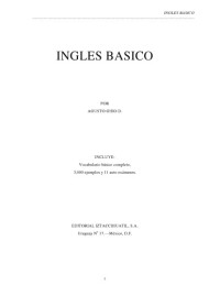Augusto Ghio — Inglés basico