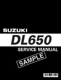  — Service Manual - Suzuki Dl 650 V Strom