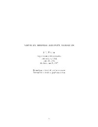 Taylor J.L. — Notes on several complex variables