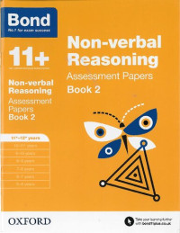Nic Morgan — Bond 11+ Non-verbal Reasoning Assessment Papers 11+-12+ years Book 2
