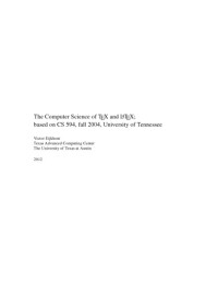 Eijkhout, Victor — The computer science of TeX and LaTeX