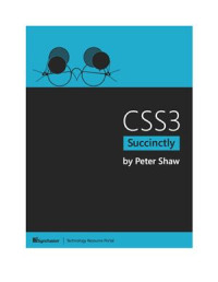 Peter Shaw — CSS3 Succinctly
