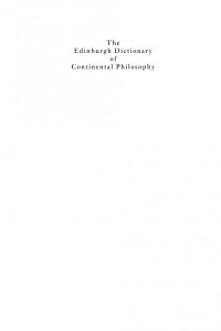 John Protevi — The Edinburgh Dictionary of Continental Philosophy