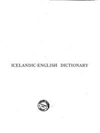 Richard Cleasby — An Icelandic-English Dictionary