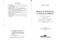 Dimitri Dimoulis — Manual de introdução ao estudo do direito