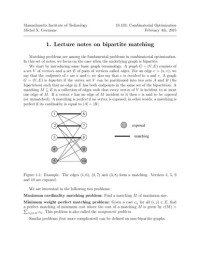 Michel Xavier Goemans — Combinatorial Optimization Lecture Notes (MIT 18.433)