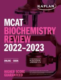 MCAT Biochemistry Review 2023-2024: Online + Book | Kaplan Test Prep ...