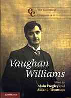 Frogley, Alain — The Cambridge companion to Vaughan Williams