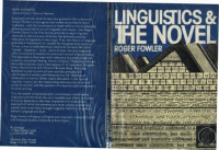 Roger Fowler — Linguistics and the Novel (New Accents)