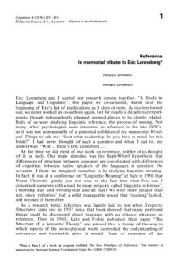 J. Mehler, T. G. Bever, S. Franck (Editors) — Cognition, Vol. 4, No. 2