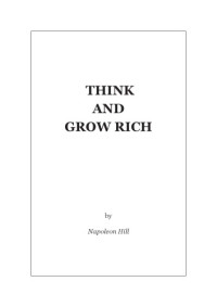 Napoleon Hill — Think and Grow Rich