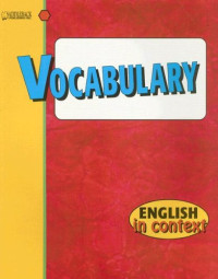 Carol Hegarty — Vocabulary