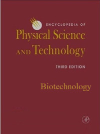 Robert Allen Meyers — Encyclopedia of Physical Science and Technology, 3e, Biotechnology
