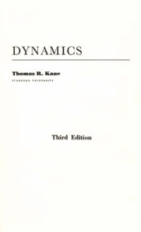 Thomas R Kane — Dynamics