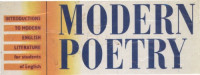 Robert Hill (Editor) Alex  Martin (Editor) — Modern Poetry (The Cassell Introduction To Modern English Litrature )