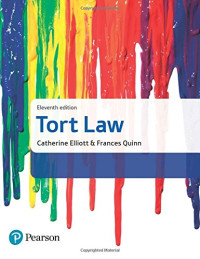 Catherine Elliott, Frances Quinn — Tort Law