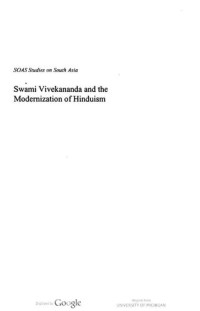 William Radice (editor) — Swami Vivekananda and the Modernisation of Hinduism