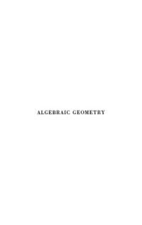 Solomon Lefschetz — Algebraic geometry