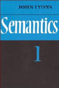John Lyons — Semantics