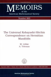 M. LÃ¼bke and A. Teleman — The Universal Kobayashi-hitchin Correspondence on Hermitian Manifolds