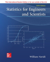 William Navidi — Statistics for Engineers and Scientists