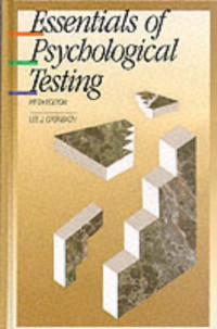 Lee J. Cronbach — Essentials of Psychological Testing