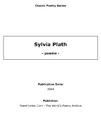 Sylvia Plath — Sylvia Plath - Poetry