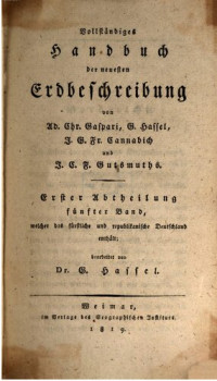 Georg Hassel (ed.) — Das fürstliche und republikanische Deutschland