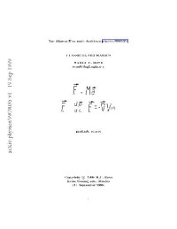 Rosu H. — Classical Mechanics: a graduate course