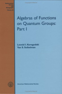 Leonid I. Korogodski — Algebras of Functions on Quantum Groups: Part I