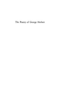 Helen Vendler — The Poetry of George Herbert