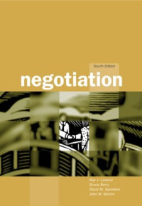 Roy Lewicki, Bruce Barry, David Saunders, John Minton, Bruce Barry, John Minton — Negotiation