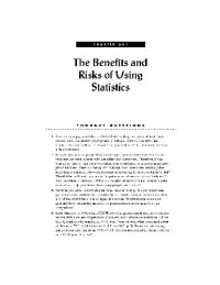 Jessica M. Utts — Seeing through Statistics