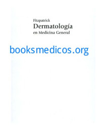 Varios — Fitzpatrick Dermatologia En Medicina General Tomo III (7ed)